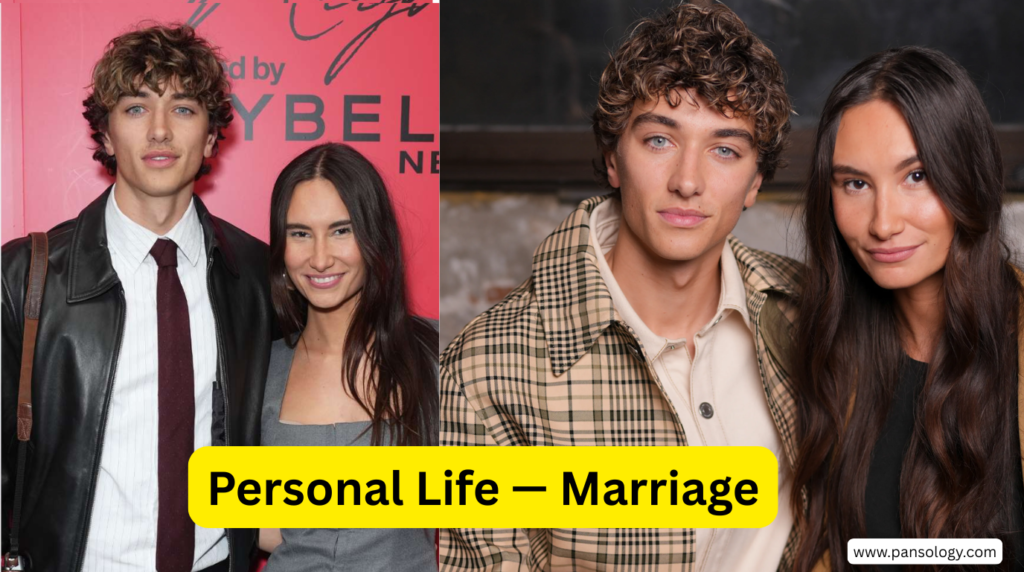 Personal Life — Marriage